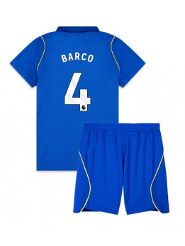 Chelsea Valentin Barco #4 Replika Hemmakläder Barn 2026-27 Kortärmad (+ byxor)